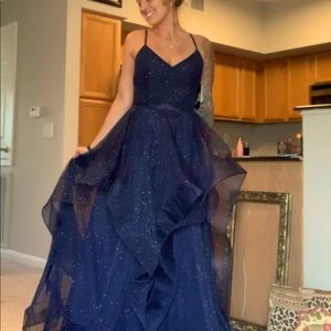 A Royal Navy sparkling princess dress